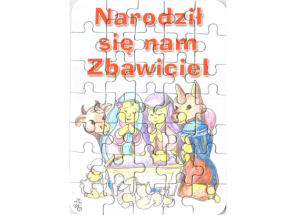 Puzzle Boże Narodzenie NARODZIŁ SIĘ NAM ZBAWICIEL!