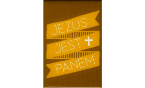 Magnes z tekstem biblijnym: Jezus jest Panem 