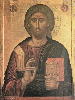 Ikona CHRYSTUS PANTOKRATOR - Campo santo Watykan