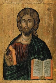  Ikona CHRYSTUS PANTOKRATOR z Mesembrii