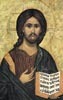 Naklejka ikona CHRYSTUS PANTOKRATOR - naklejka na biblię