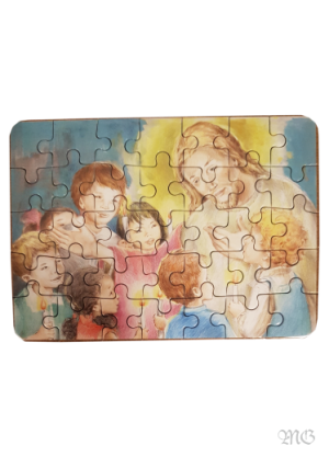 Puzzle DZIECI Z JEZUSEM